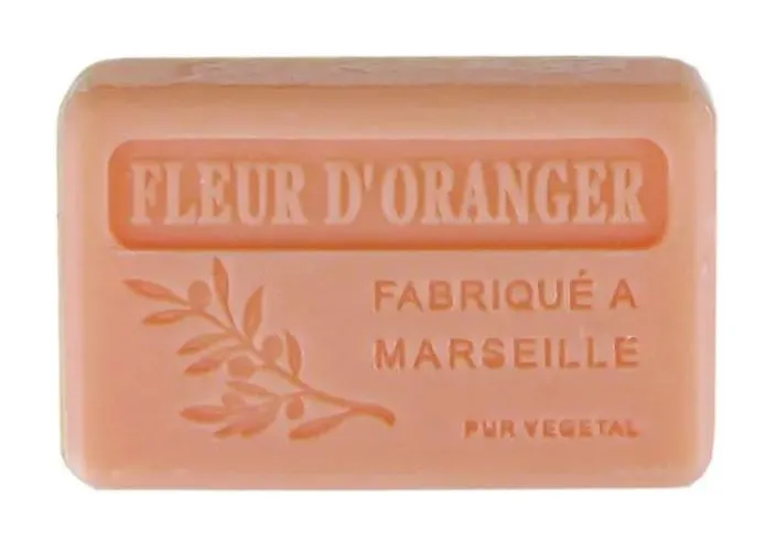 Savon de marseille 125gr Fleur d'oranger