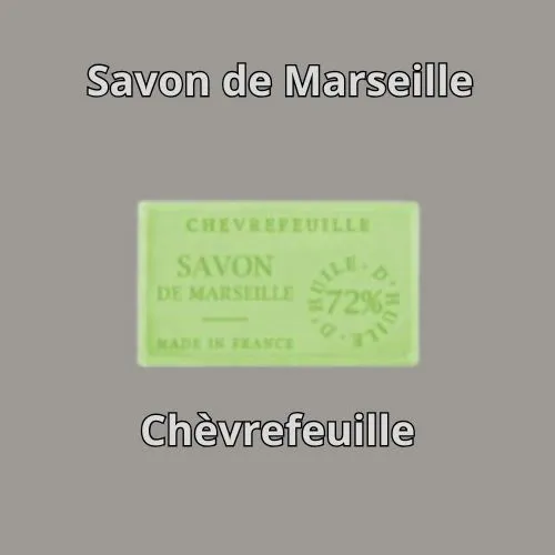 Savon de marseille Chèvrefeuille