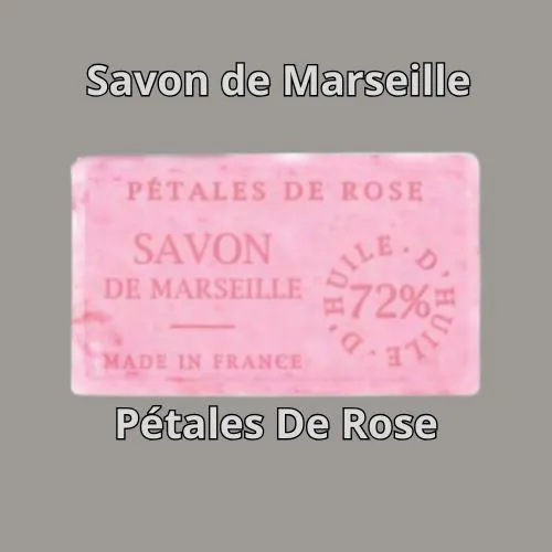 Savon de marseille Pétales de Rose