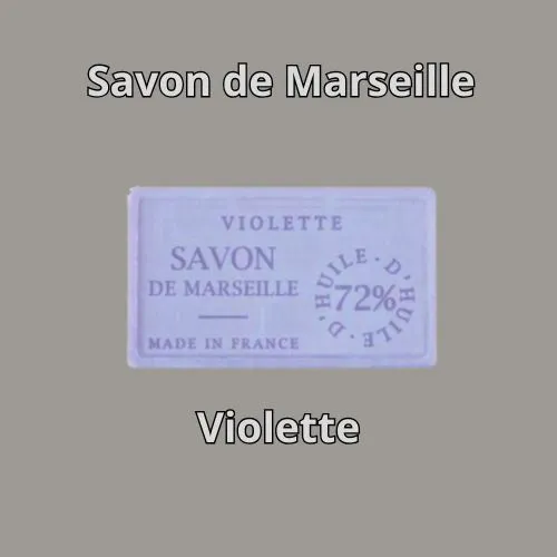 Savon de marseille Violette