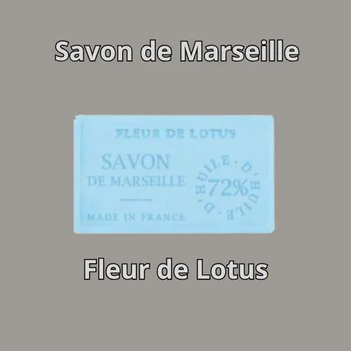 Savon de marseille  Fleur de Lotus