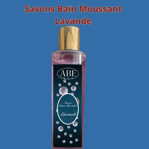 Savon bain moussantLavande