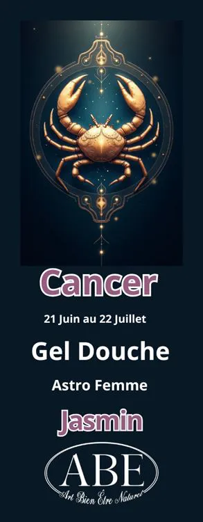 Gel douche Astro Cancer Femme