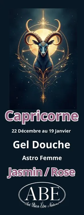 Gel douche Astro Capricorne Femme