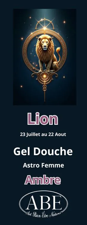 Gel douche Astro Lion Femme