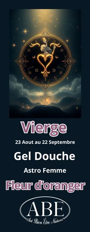 Gel douche Astro Vierge Femme