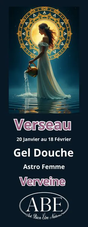 Gel douche Astro Verseau Femme