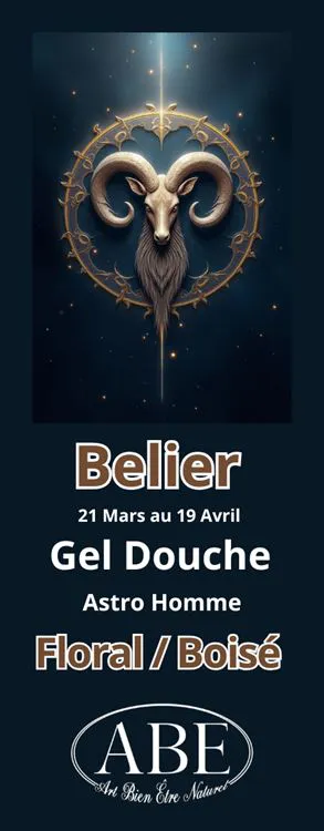 Gel douche Astro Bélier Homme