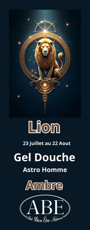 Gel douche Astro Lion Homme