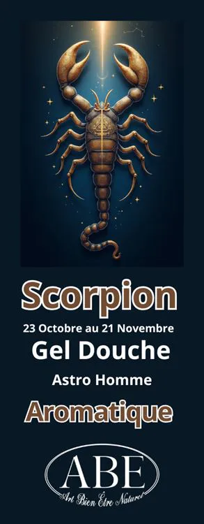 Gel douche Astro Scorpion Homme