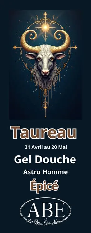 Gel douche Astro Taureau Homme