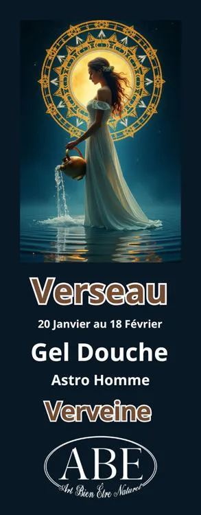 Gel douche Astro Verseau Homme