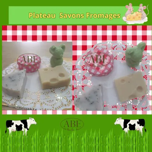 Plateau savons fromages