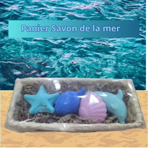 PANIER  SAVONS DE LA MER
