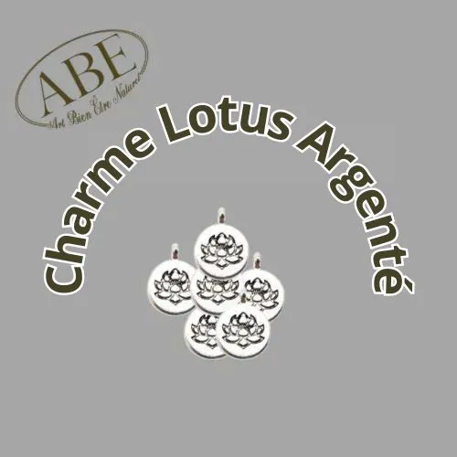 Charme Fleur de Lotus (10pcs)