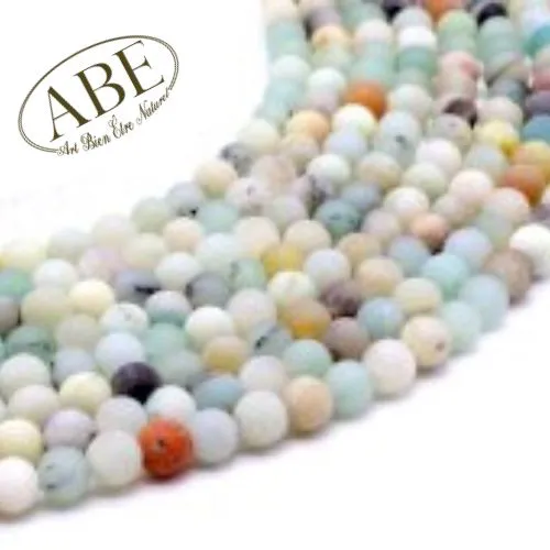 Amazonite Multicolor  6mm (10pcs)