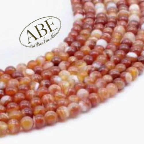 Cornaline 6mm (10pcs)
