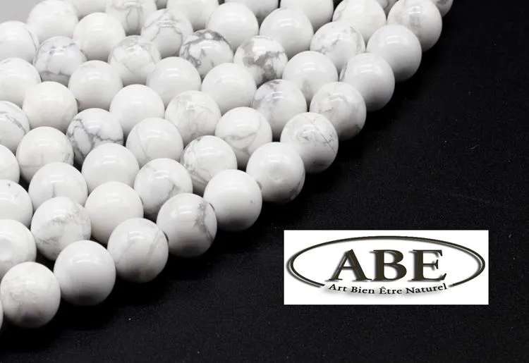 Howlite 6mm (10pcs)