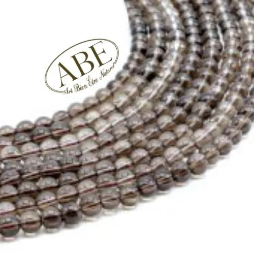 Quartz Fumé 6mm (10pcs)