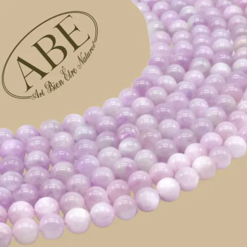 Perles Kunzite 6mm 10Pcs