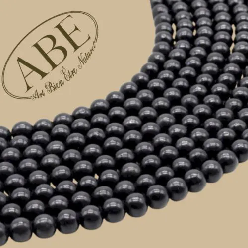 Perles Shungite 6mm 10Pcs