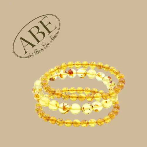 Ambre 6 mm 10 pcs