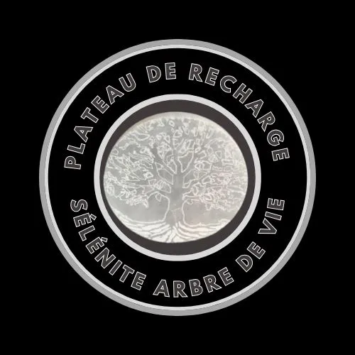 Plateau Recharge Selenite Arbre de vie 10cm