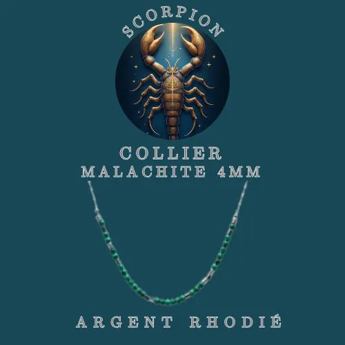 Collier Zodiac Scorpion