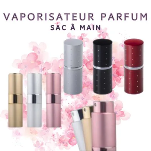 Vaporisateur parfum "Sac à main"Rose Poudré"