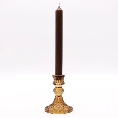 Porte-bougie vintage  Ambre