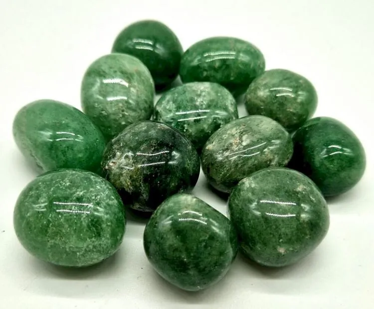 Pierre roulée Quartz Fraise Vert