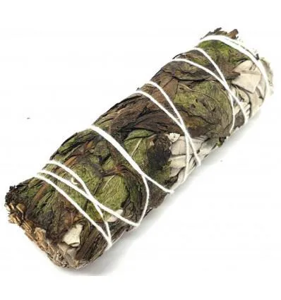 Sauge Blanche + Menthe 11cm (+-30gr.)