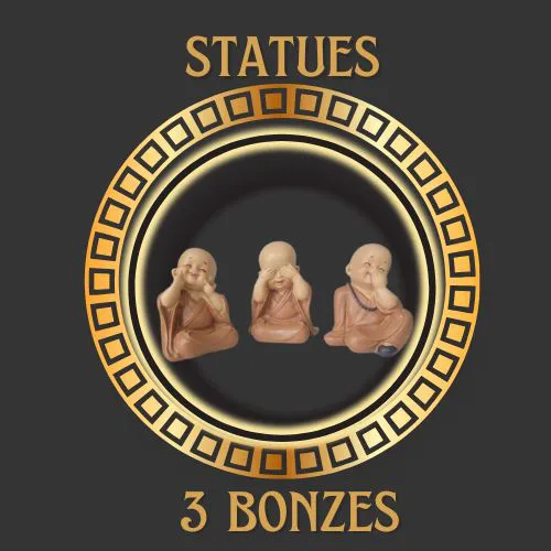 Statue 3 Bronzes