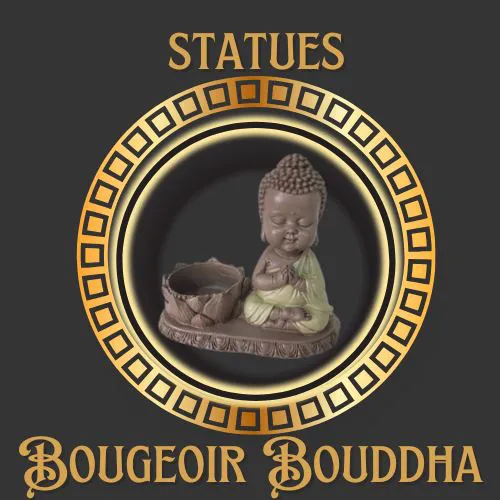 Statue Bougeoir Bouddha