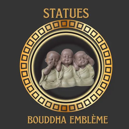Statue Bouddha Embleme