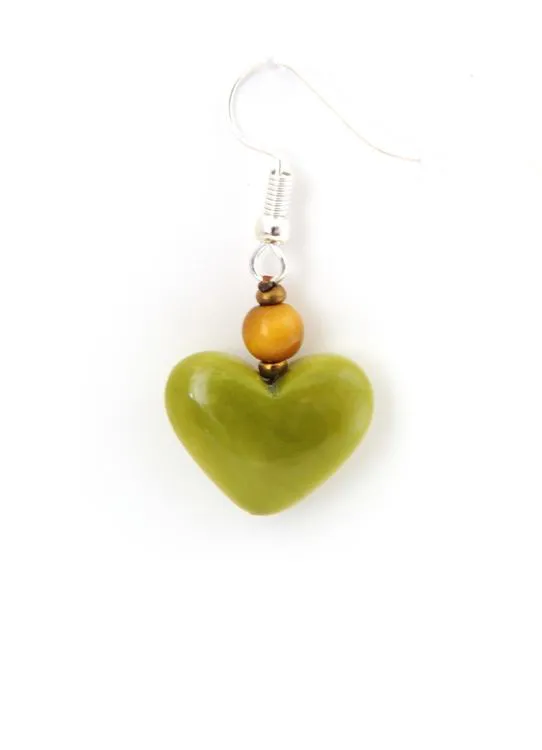 Boucle d'oreille - Enamorado Pistache