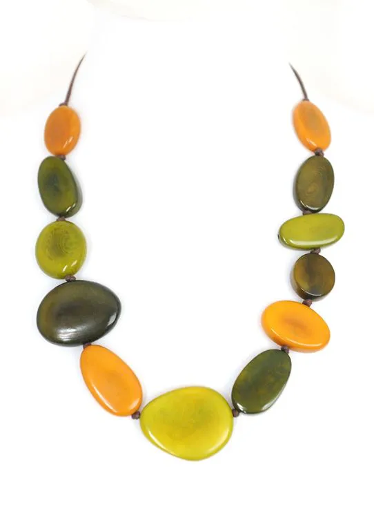 Collier Bahia Tonalit&eacute; Verte