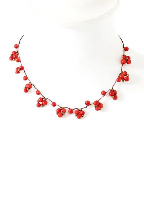 Collier Olivia Rouge