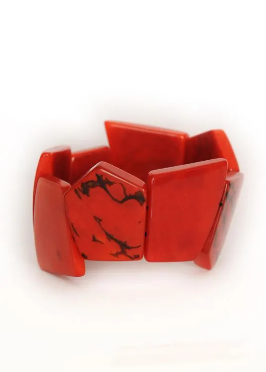 Bracelet - Otavalo Rouge
