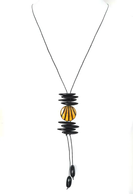 Collier - Atakames Jaune