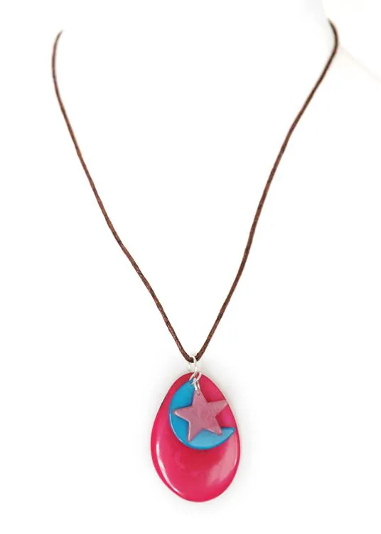 Collier - Estrela Rose