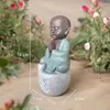 Statue bouddha Porte encens TOLERANCE 3