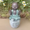 Statue bouddha Porte encens DANA 1