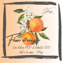 Bougie Color Basic - Fleur d'Oranger