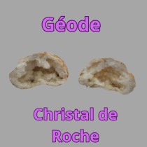 Géodes Cristal de Roche Moyen modèle