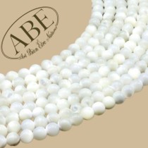 Perles Mother of Pearl 6mm 10Pcs