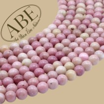 Perles Rhodonite Unie 6mm 10Pcs