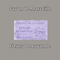 Savon de marseille Fleurs de Lavande