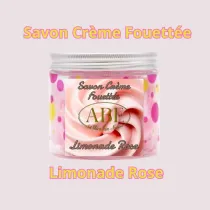 Savon Crème Fouettée Limonade Rose