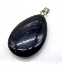 Pendentifs obsidienne noire